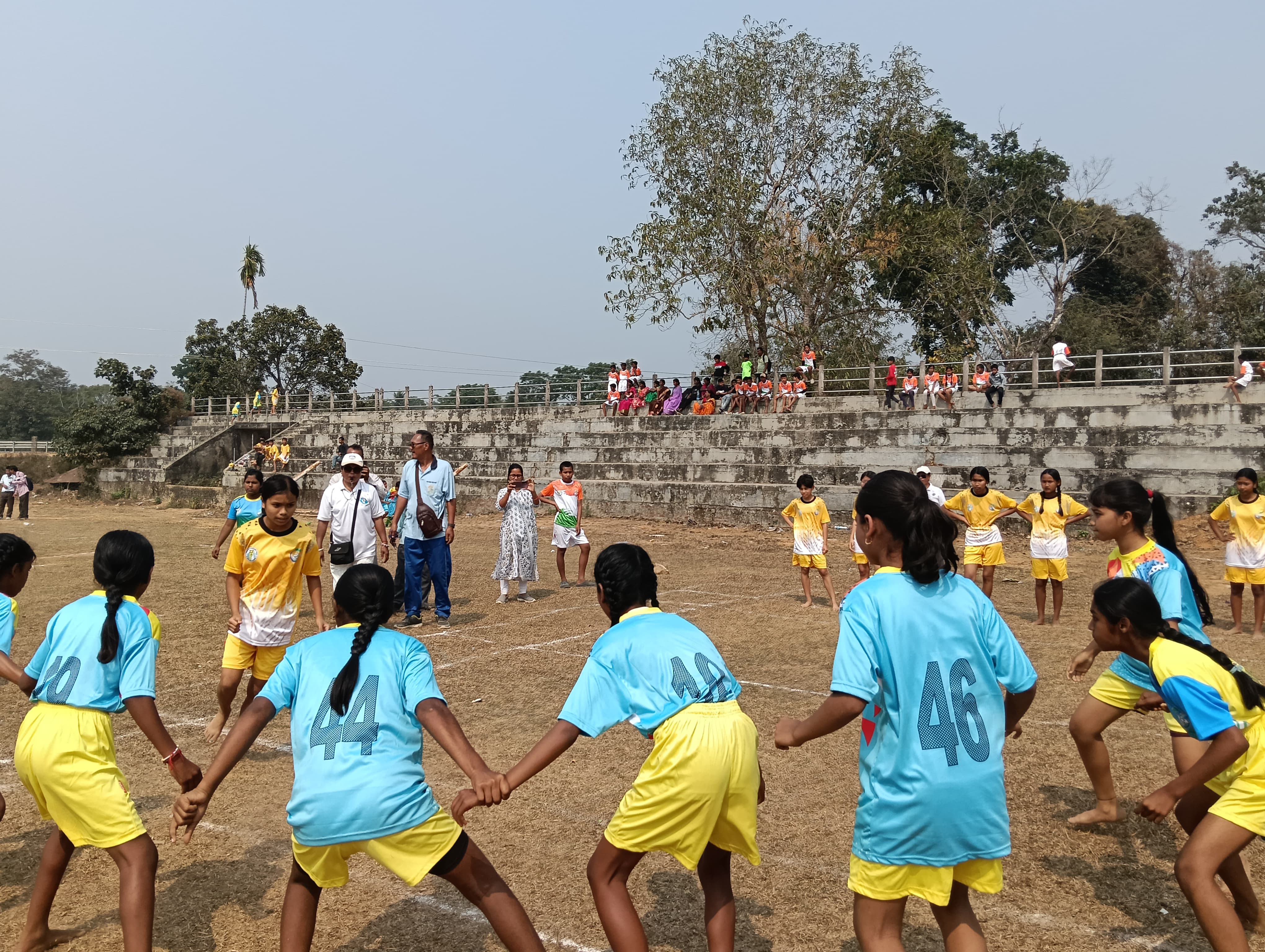 Conducted Sports talents search programme in different District and Sub Divisions  of the State