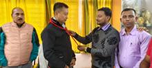 Welcoming the New Chairman and Secretary of Tripura State Bharat Scouts & Guides