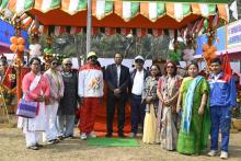 Judo demonstration in 76th Republic day held in Assam Riffle Ground