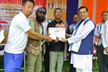 Blood Donation Camp 2025 organized by west district YAS office