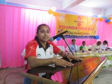 Celebration of 26th foundation Day of Tripura sports school Badharghat in prresence of Sri Lalneithuama Darlong,Director Youth Affairs & Sports