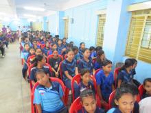 Celebration of 26th foundation Day of Tripura sports school Badharghat in prresence of Sri Lalneithuama Darlong,Director Youth Affairs & Sports